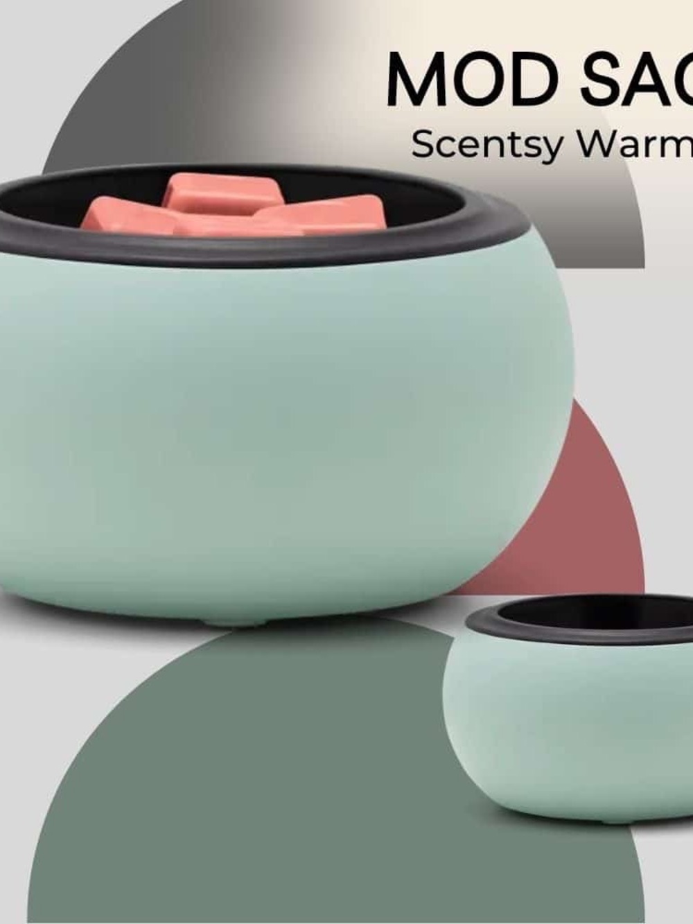 FINAL! Scentsy Mod Warmer Sage and Pineapple Rose Wax Bar. Both new and unused. - Picture 7 of 7